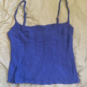 Blue Women's Camisole Top